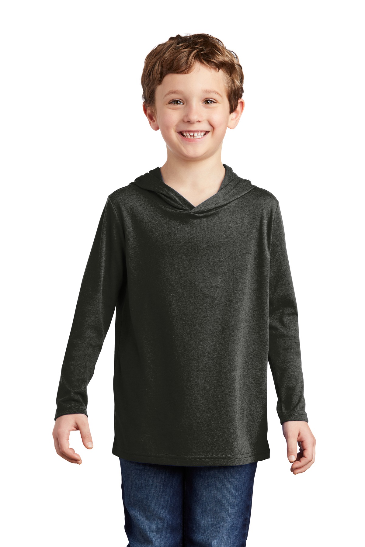 District Youth Perfect Tri Long Sleeve Hoodie DT139Y 2