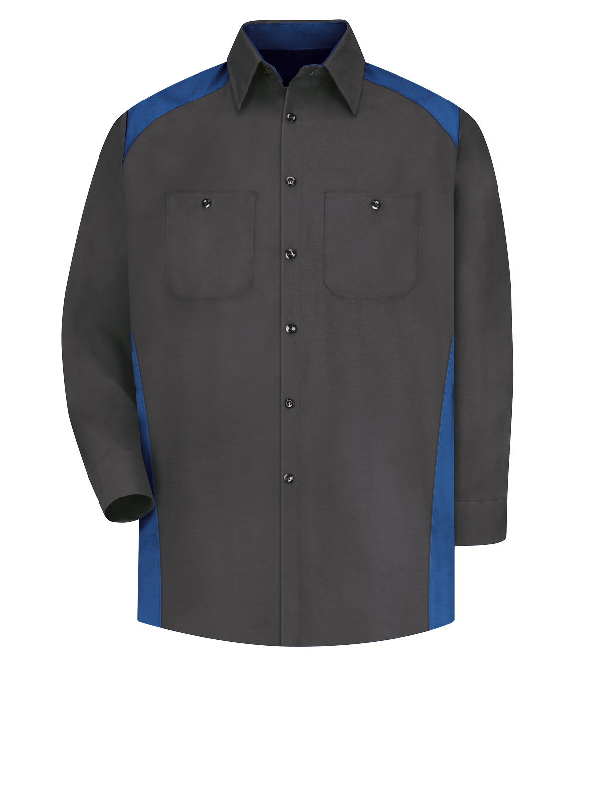 Red Kap Shirts - Men's Long Sleeve Motorsports Shirt 4