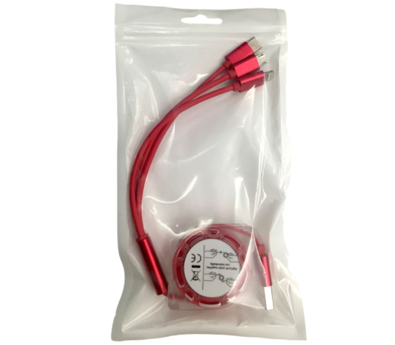 3-in-1 Retractable Lanyard Charging Cable 8