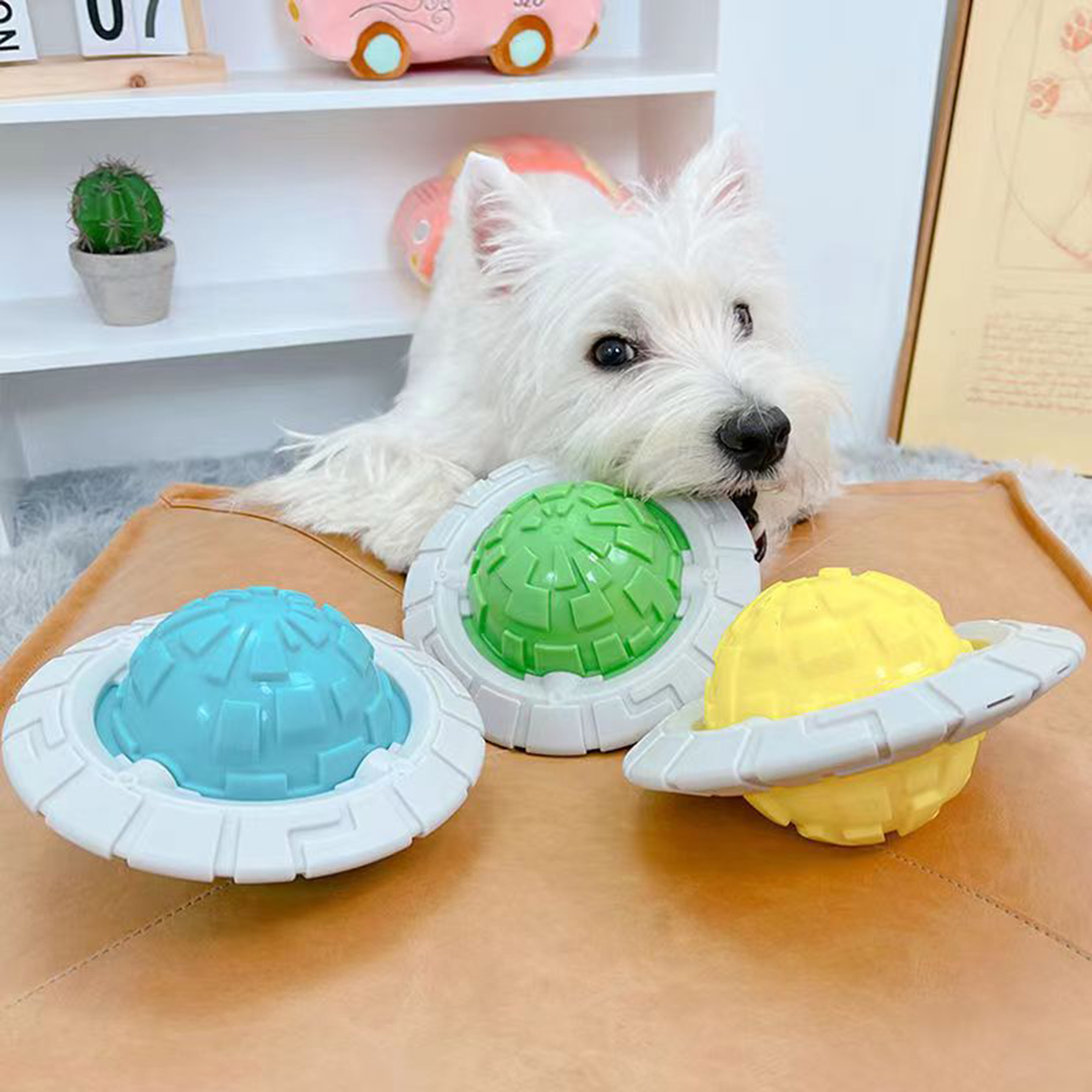 UFO Shape Chewers Dog Toy 2