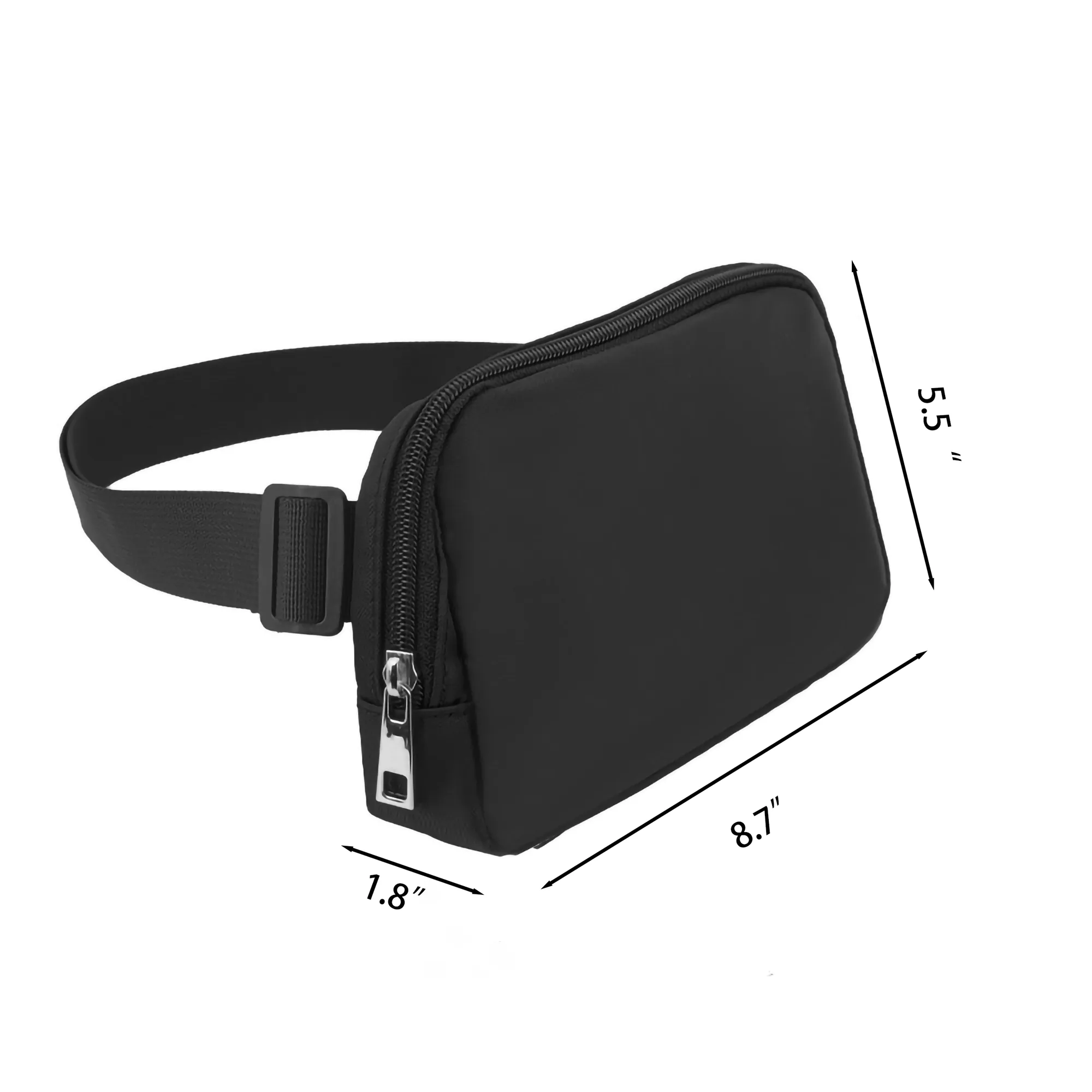 MOQ 100PCS Sports Running Nylon Waist Bag Fanny Pack 8