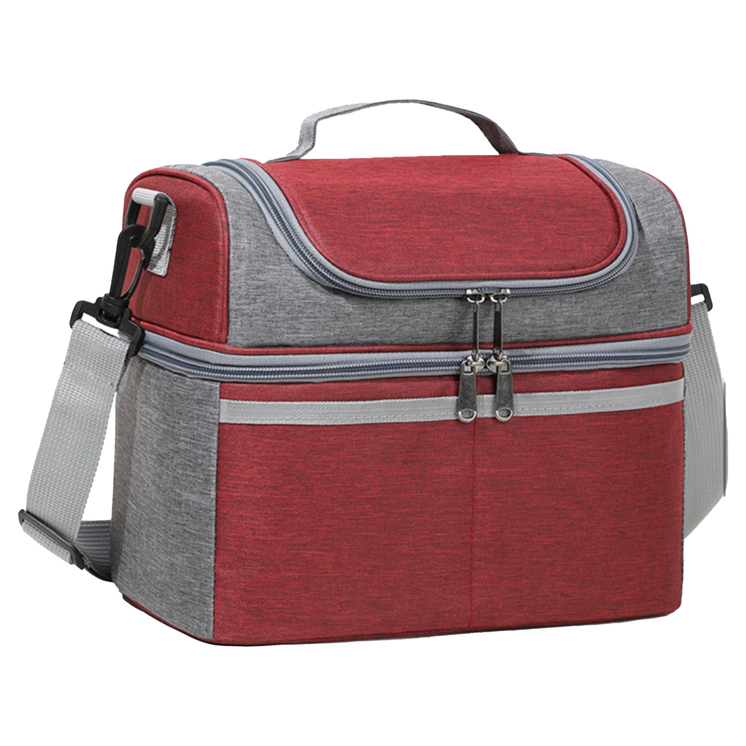 Oxford Portable Double-Layer Insulated Lunch Bag 2