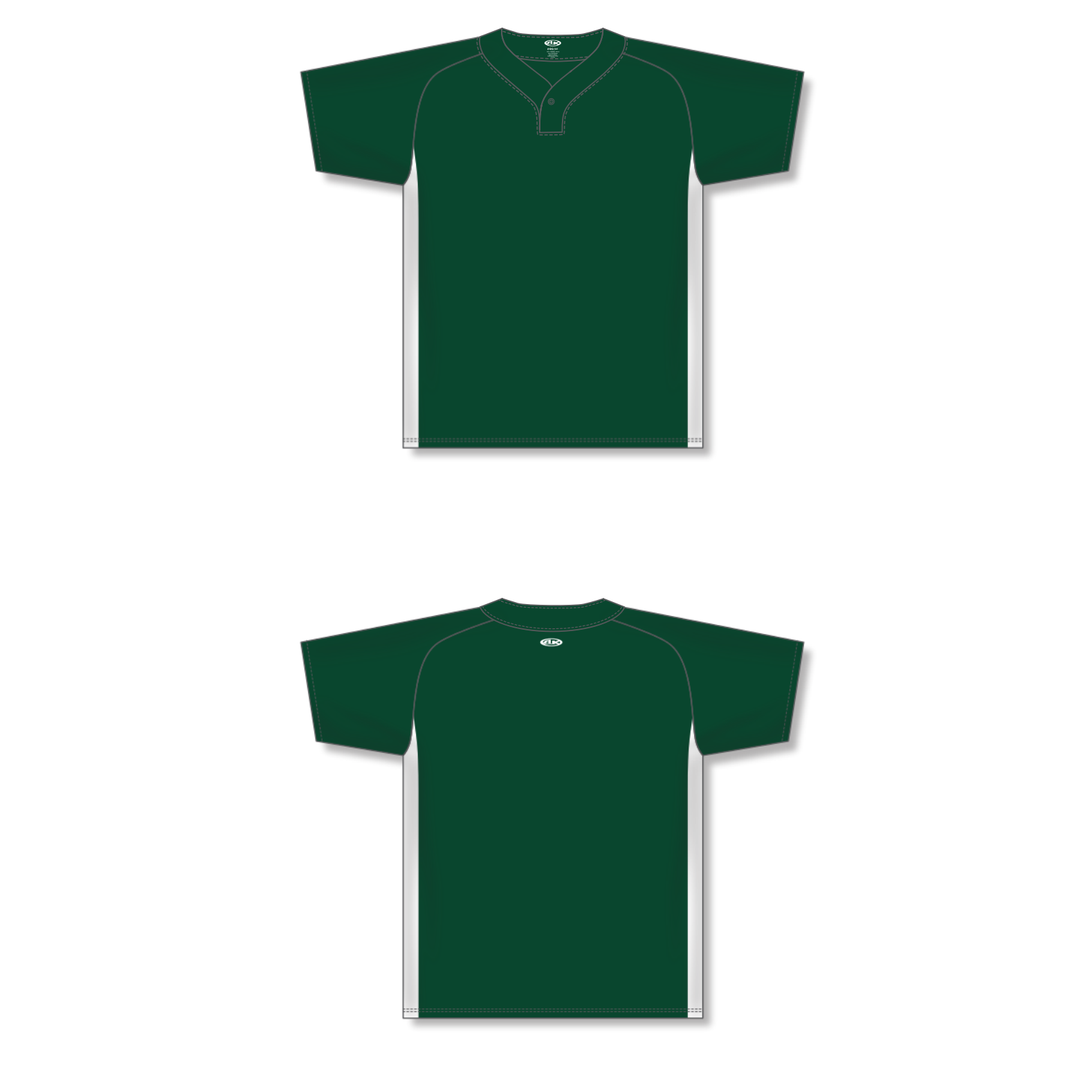 One Button Baseball Jerseys BA1343-G01 32
