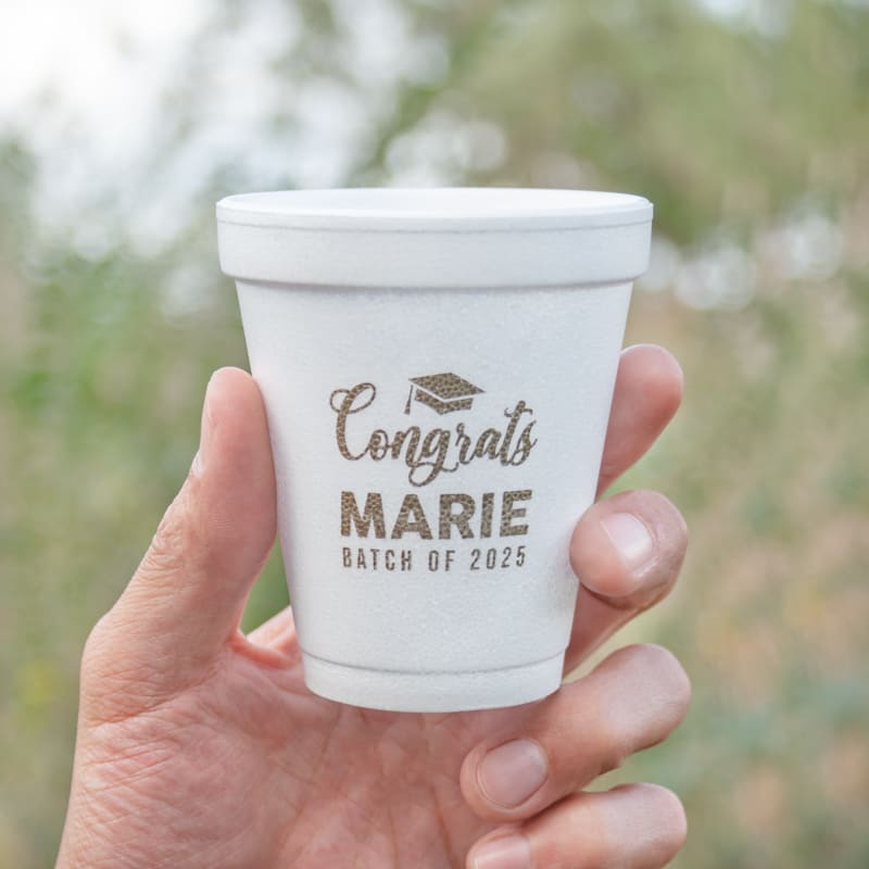 Custom 6 Oz. Foam Cups 12