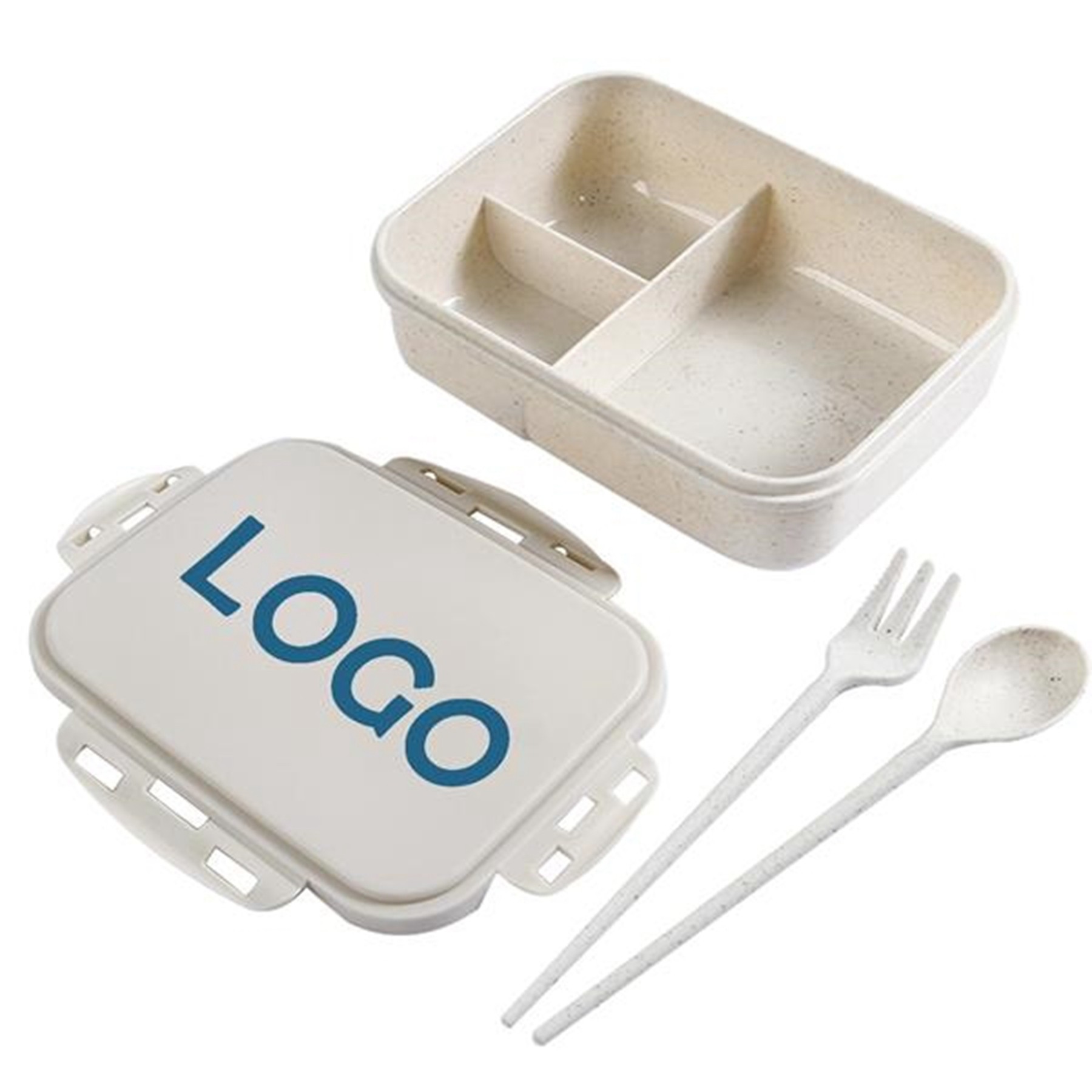 Bento Box Lunch Containers With Spoon & Fork 5