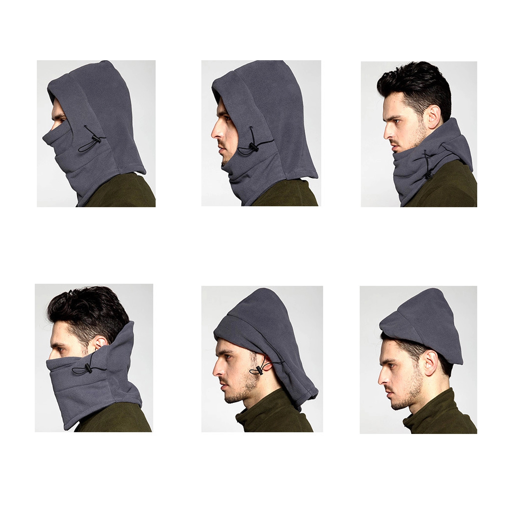 Warm Fleece Full Face Ski Mask Balaclava 6
