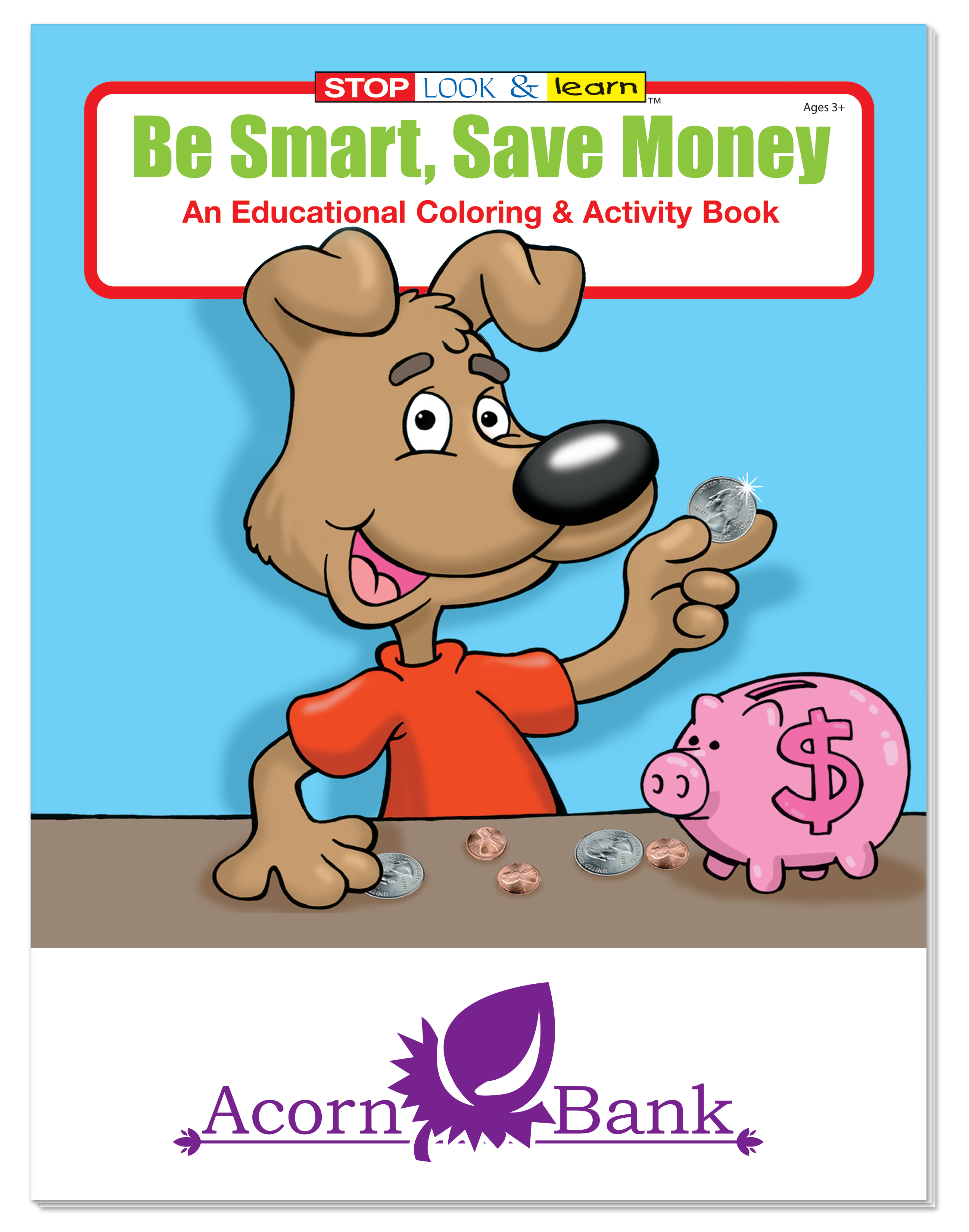 Coloring Book: Be Smart, Save Money 5