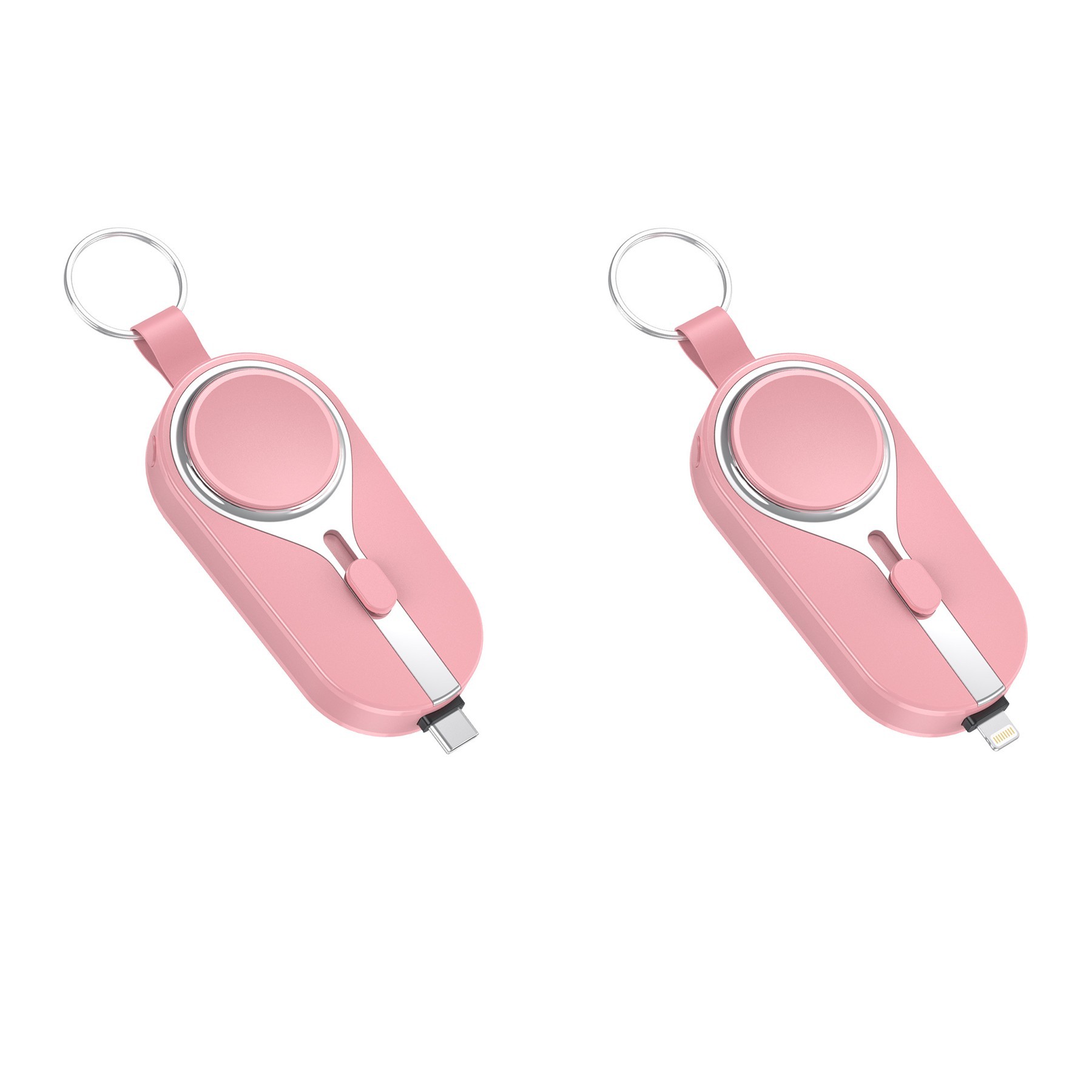 4 in 1 Portable Solar Keychain Power Bank 4