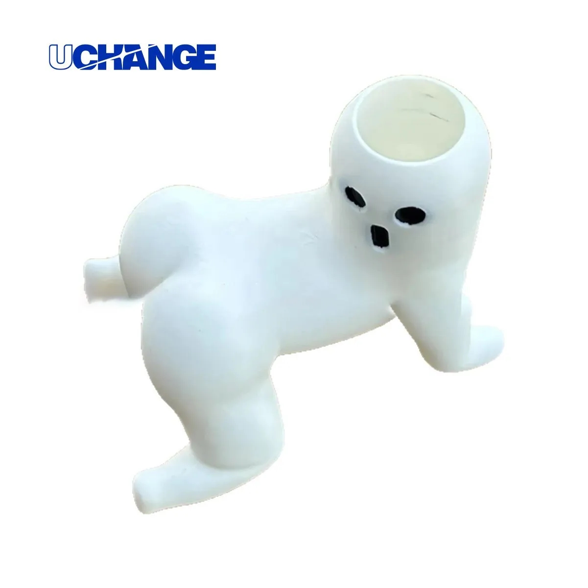 Ghost Resin Mini Planter Bud Vase For Desk Decor 6