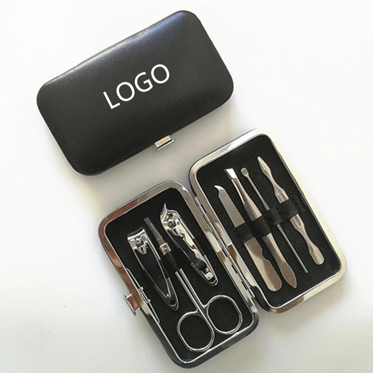 Portable 7 Piece Facial and Nail Manicure Pedicure Set 2