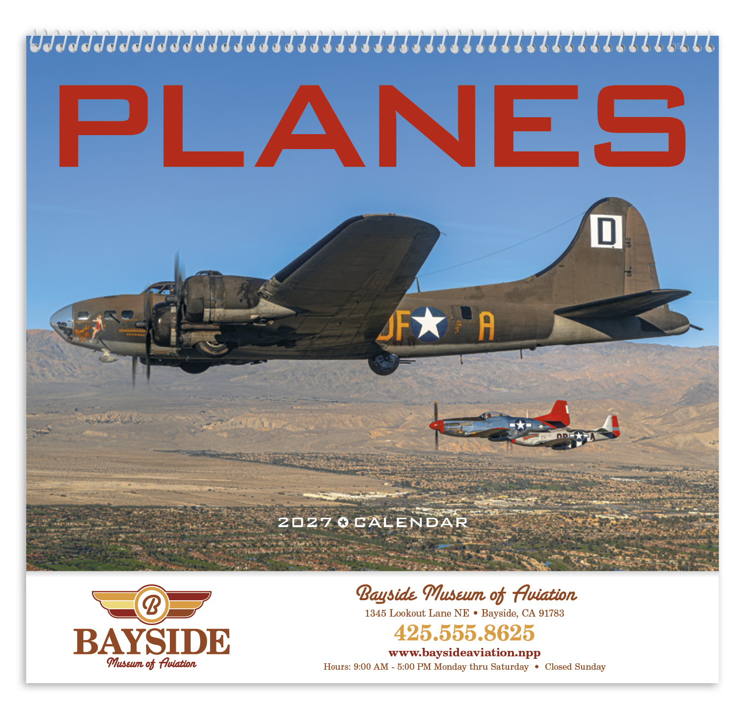 Triumph® Calendars Planes Calendar 34