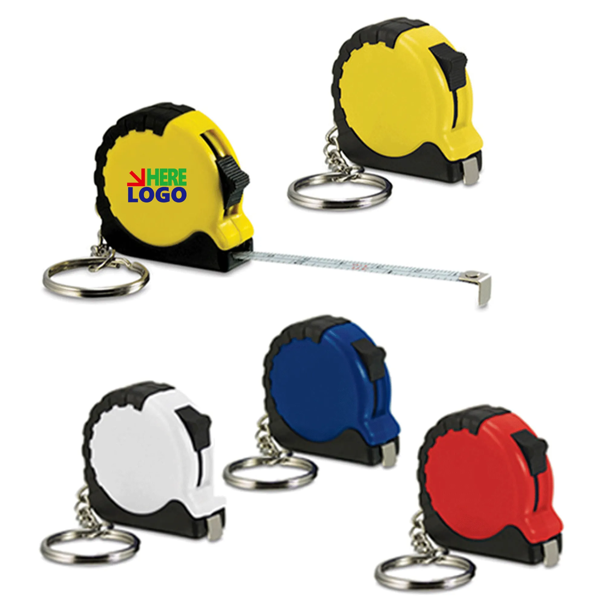 keychain Plastic Tape Measure 3