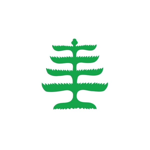 Special Historical Stick Flag - Pine Tree 2