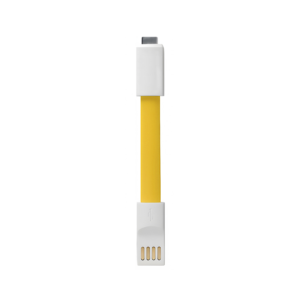 USB Magnet Charging Cable W/ Keychain 2 In 1 12