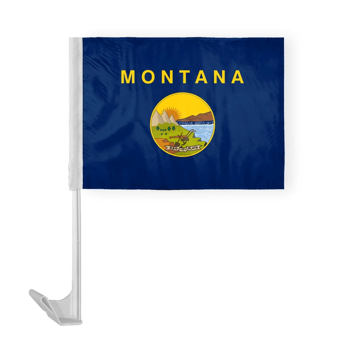 12" x 16" USA State Car Flags 31