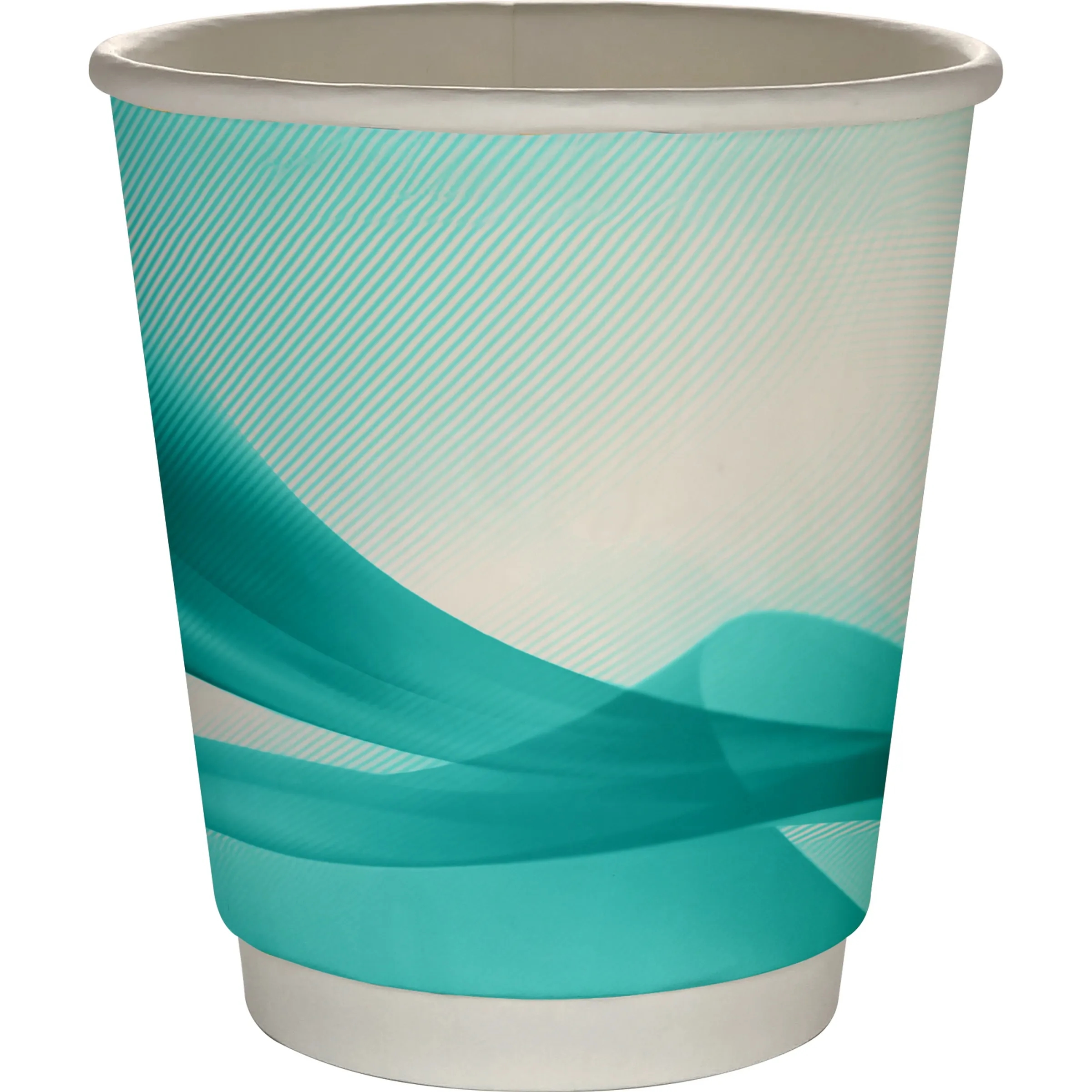 10 oz Full Color Groovy Insulated Paper Cup 15