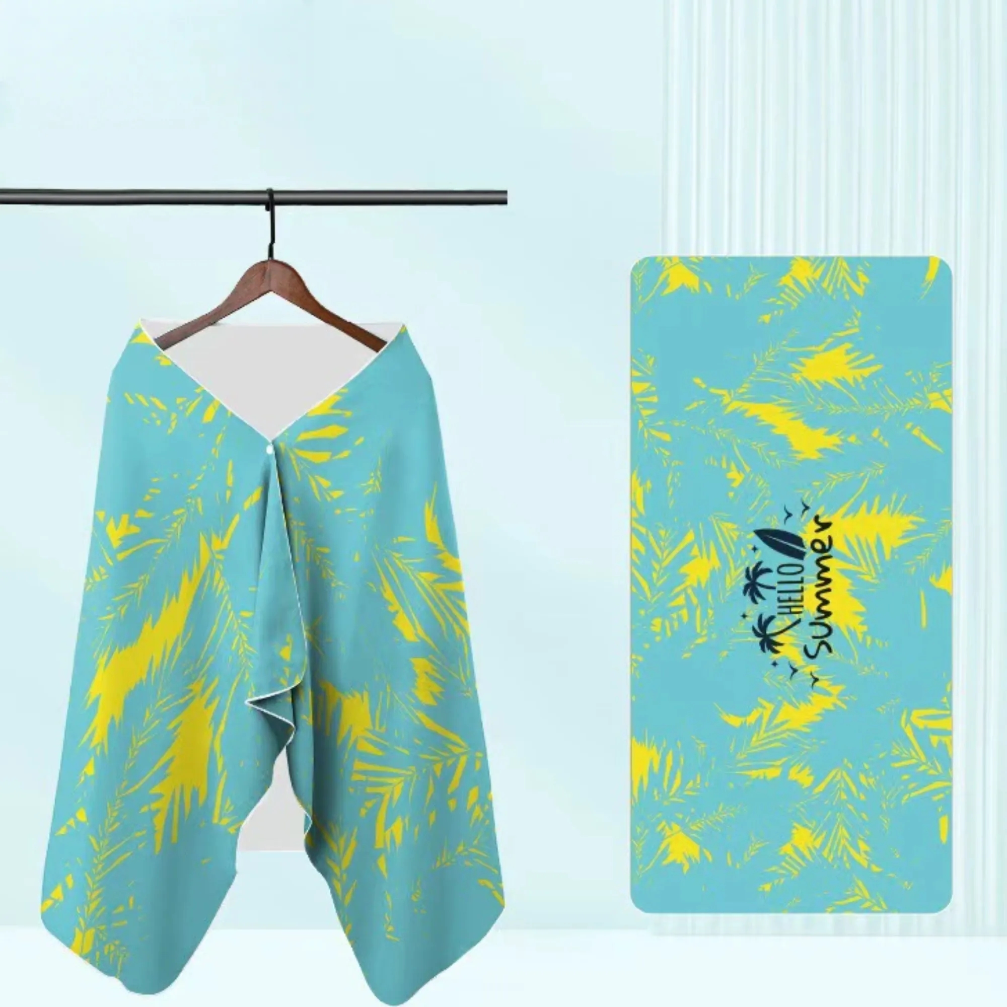 60" x 30" Microfiber Quick Drying Beach Towel For Swimming 4