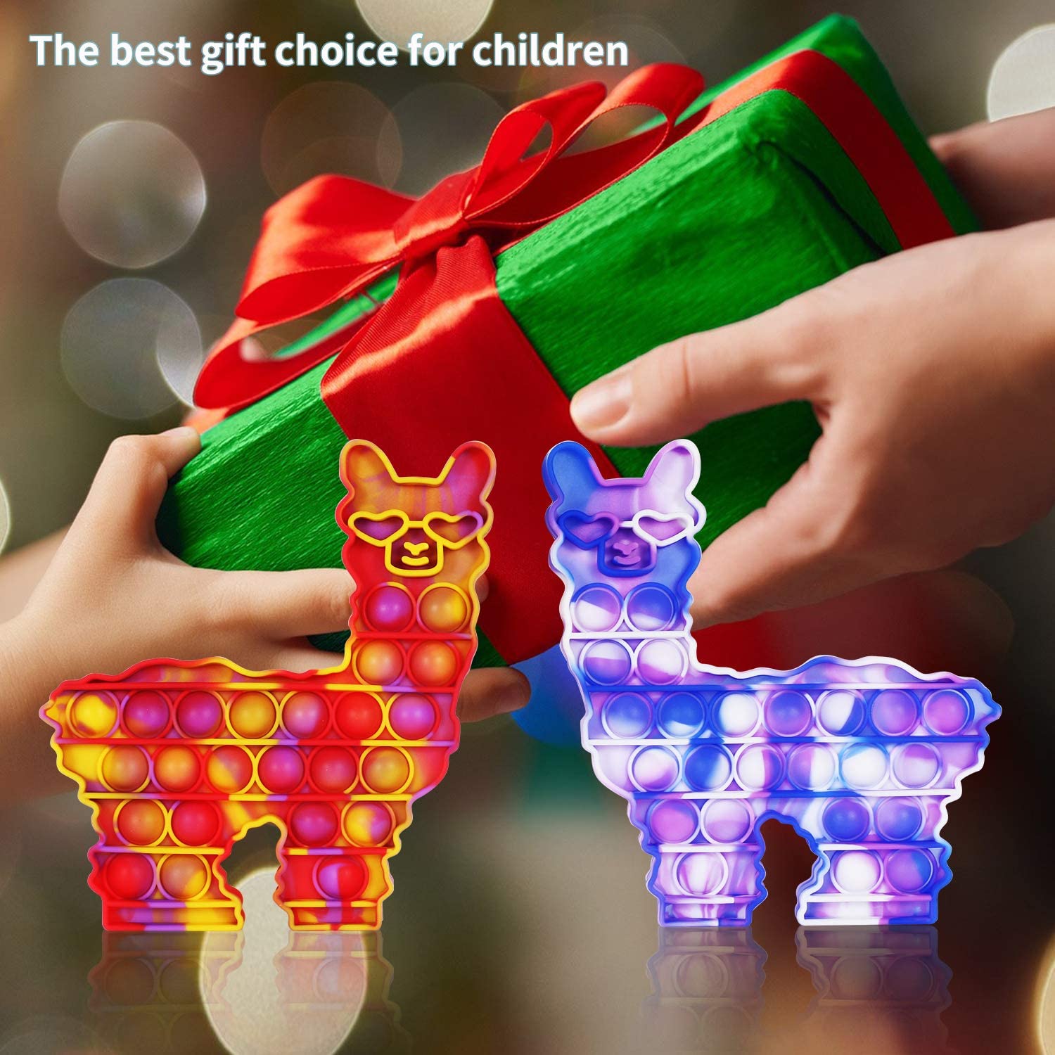 Alpaca Popper Toys Sensory Silicone Squeeze for Kids and Adults 10