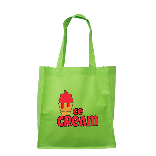 Non-Woven Polypropylene Tote - 12"W x 12.75"H x 8"D 4