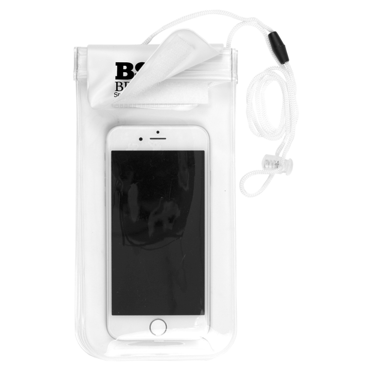 "Truckee" Clear Touch Through Water-Resistant Cell Phone and Accessories Carrying Case 10
