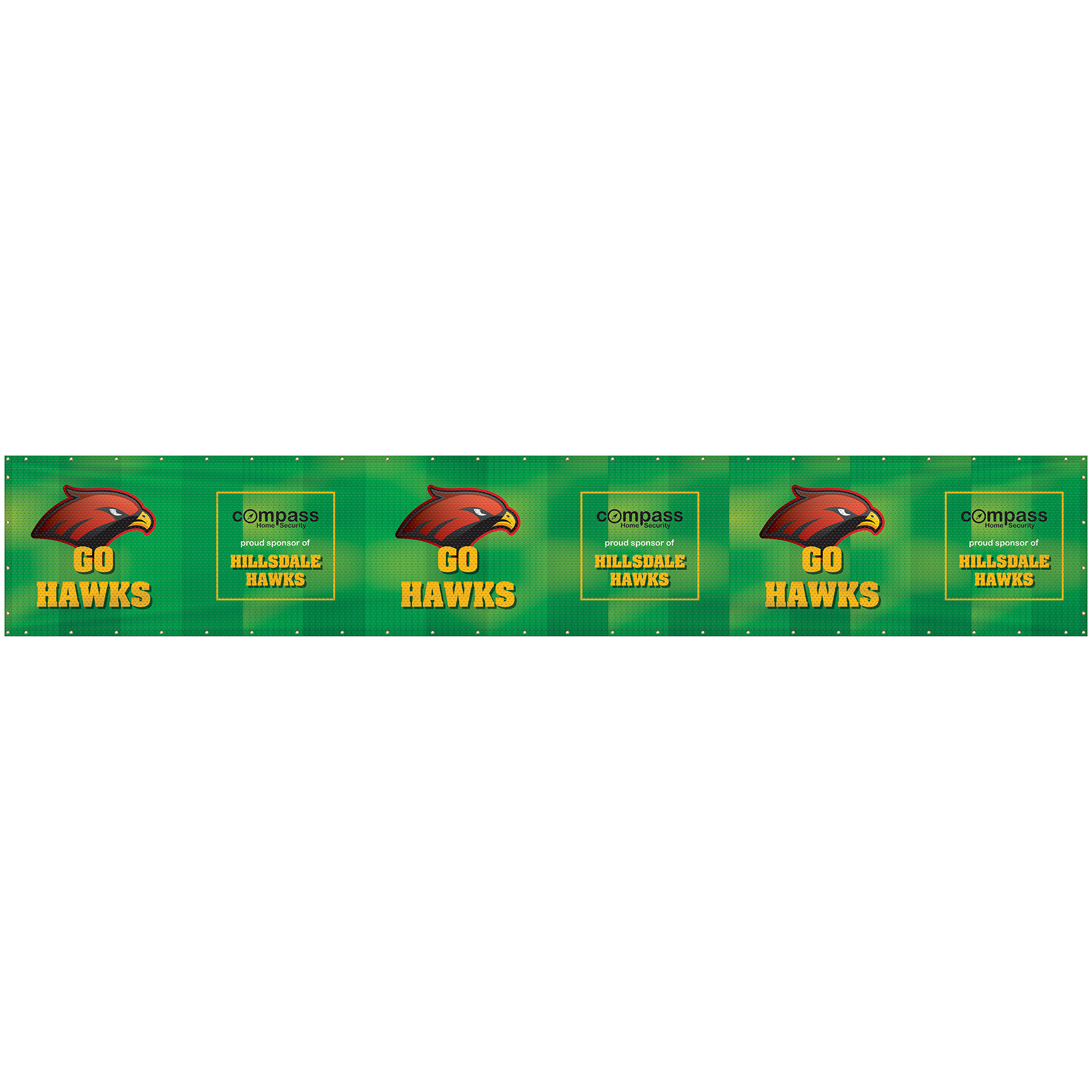 4' x 24' Polyester Mesh Banner 7