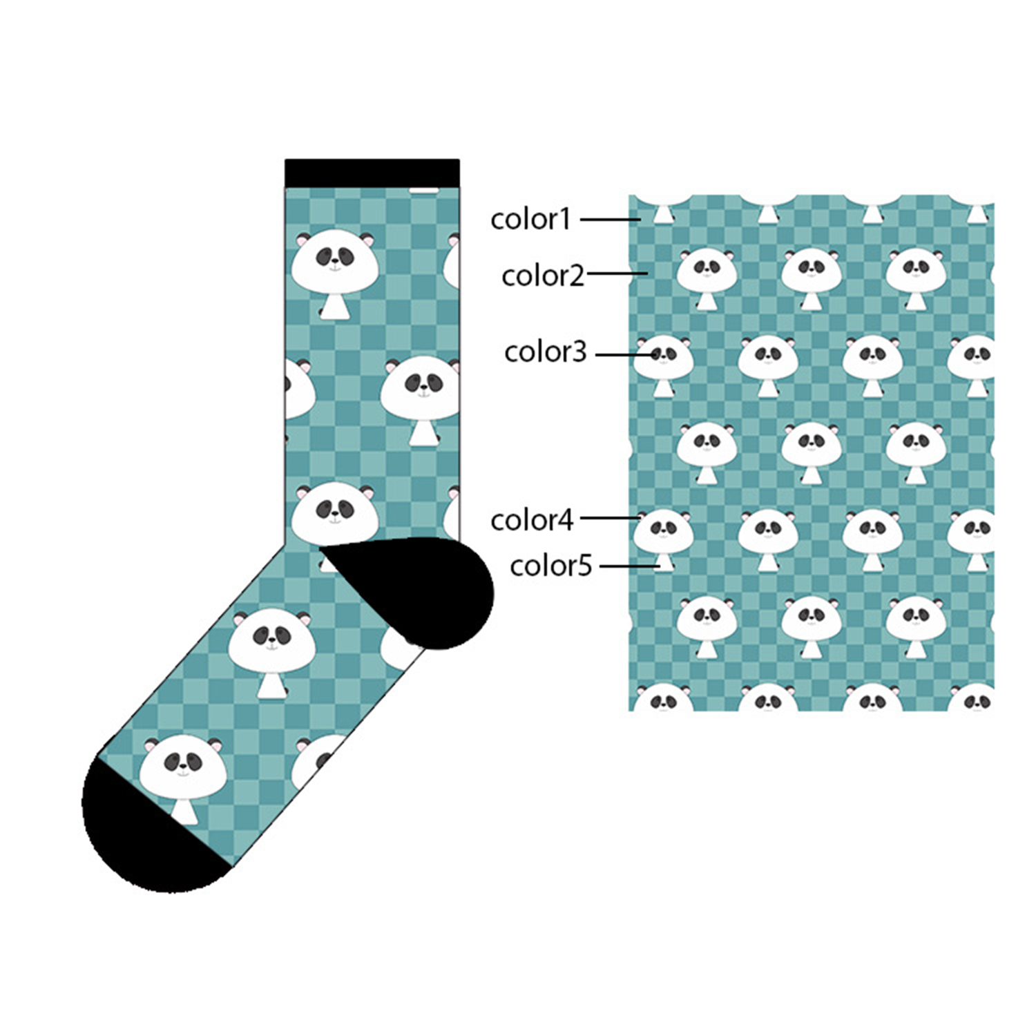Bamboo Blend Jacquard Socks 6