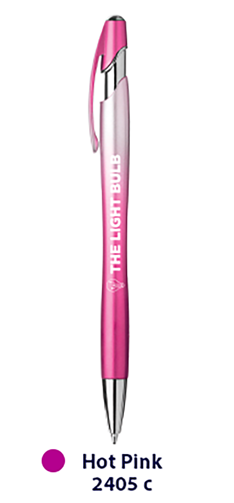 Top Flight Slim Metallic Plastic Pen (Full Color Imprint) 3