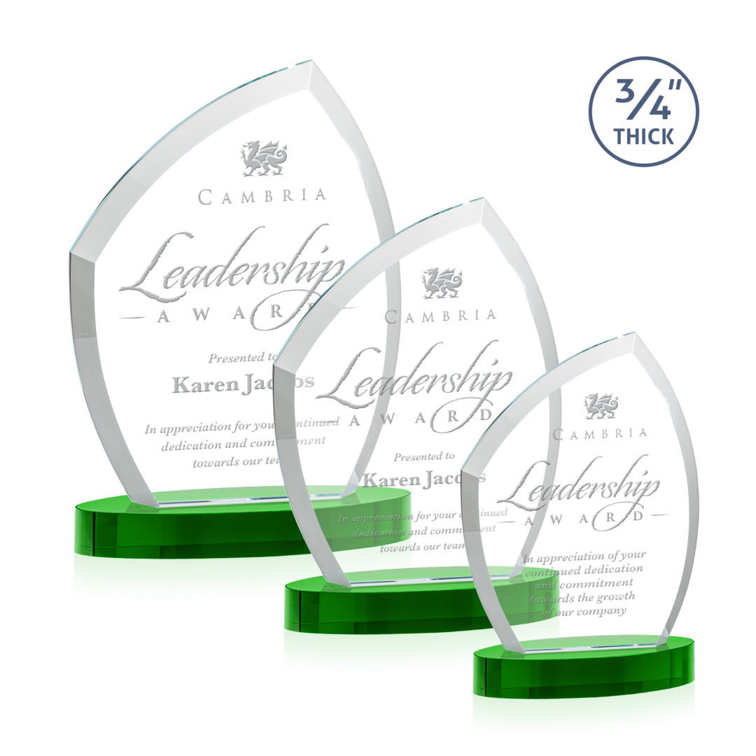 Daltry Award on Alberton Base - Green 3