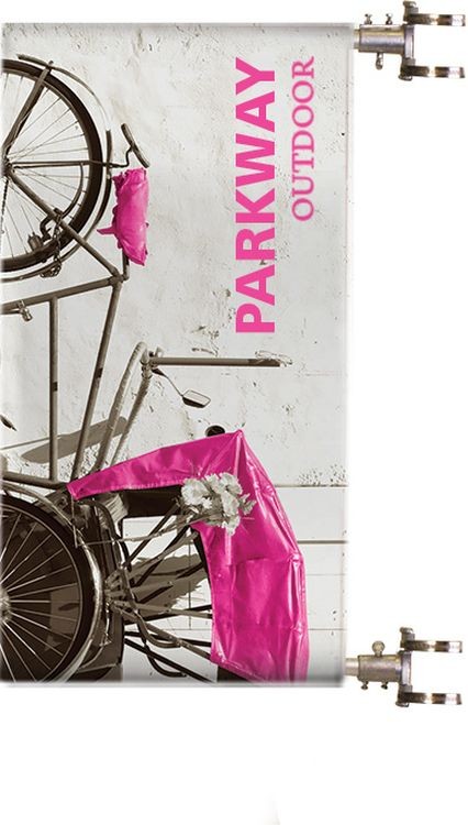Parkway Single-Span Outdoor Pole Banner (Hardware Only)