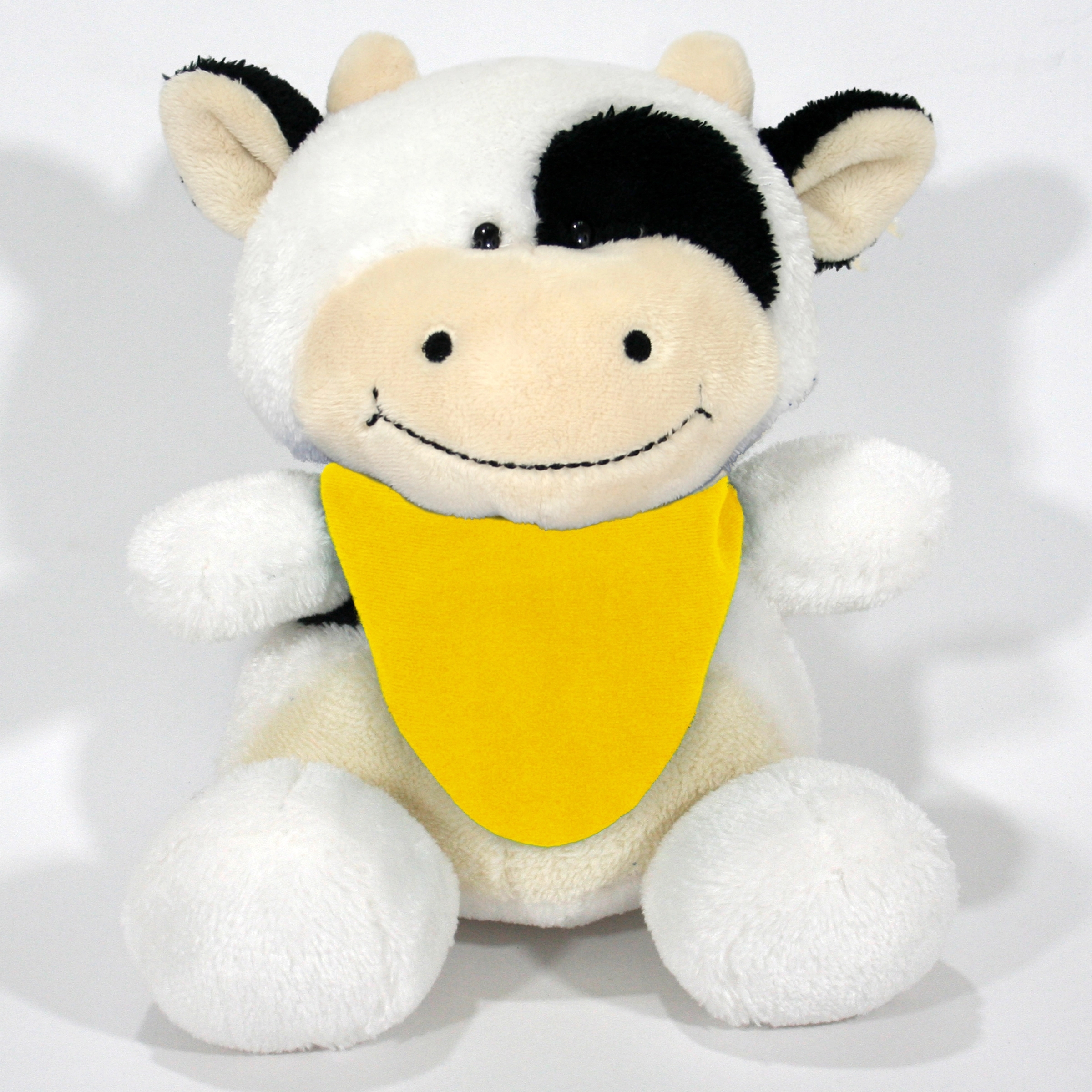 10" Smiling Faces Sitting Cow 7
