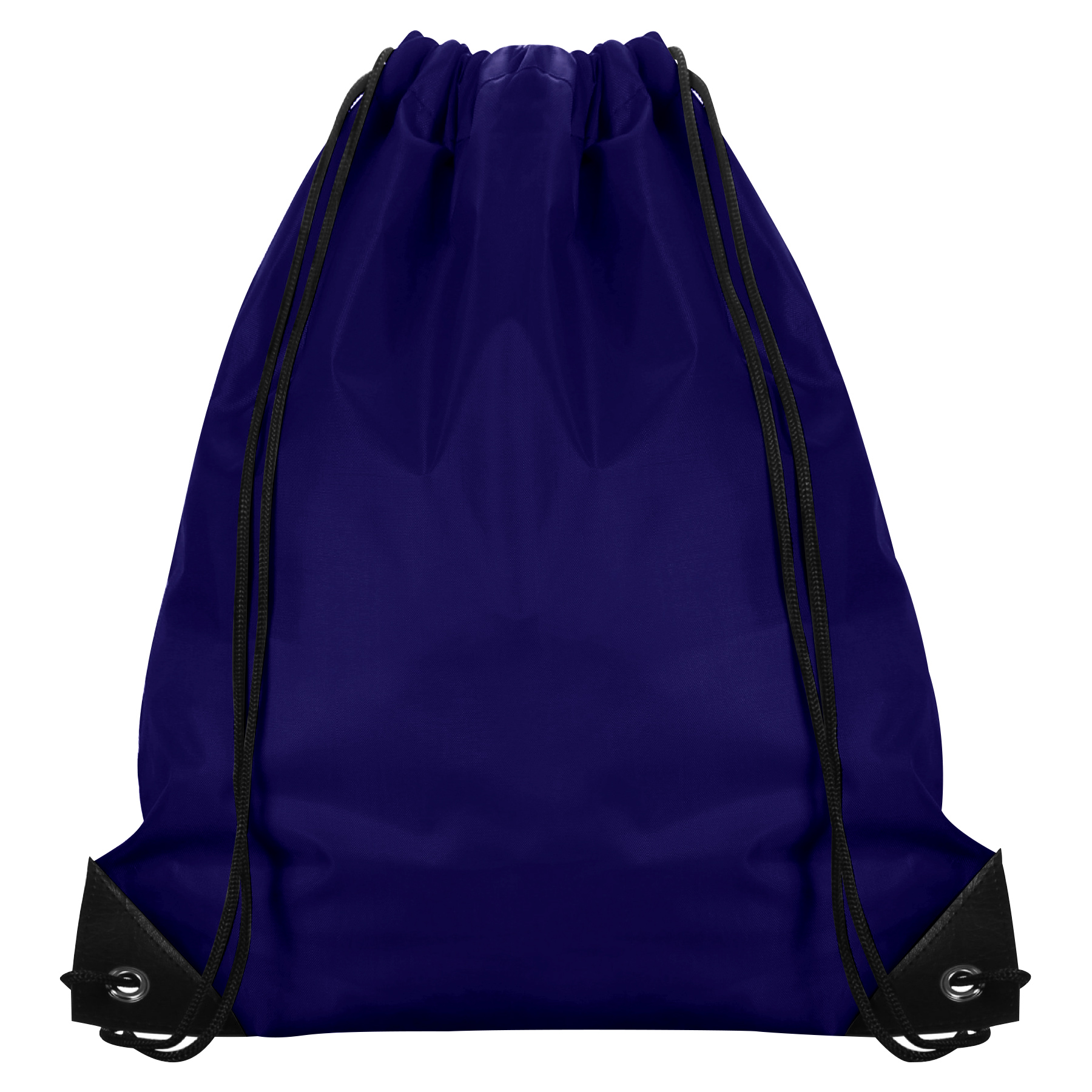 210D Polyester Drawstring Backpack With PU Corners 1