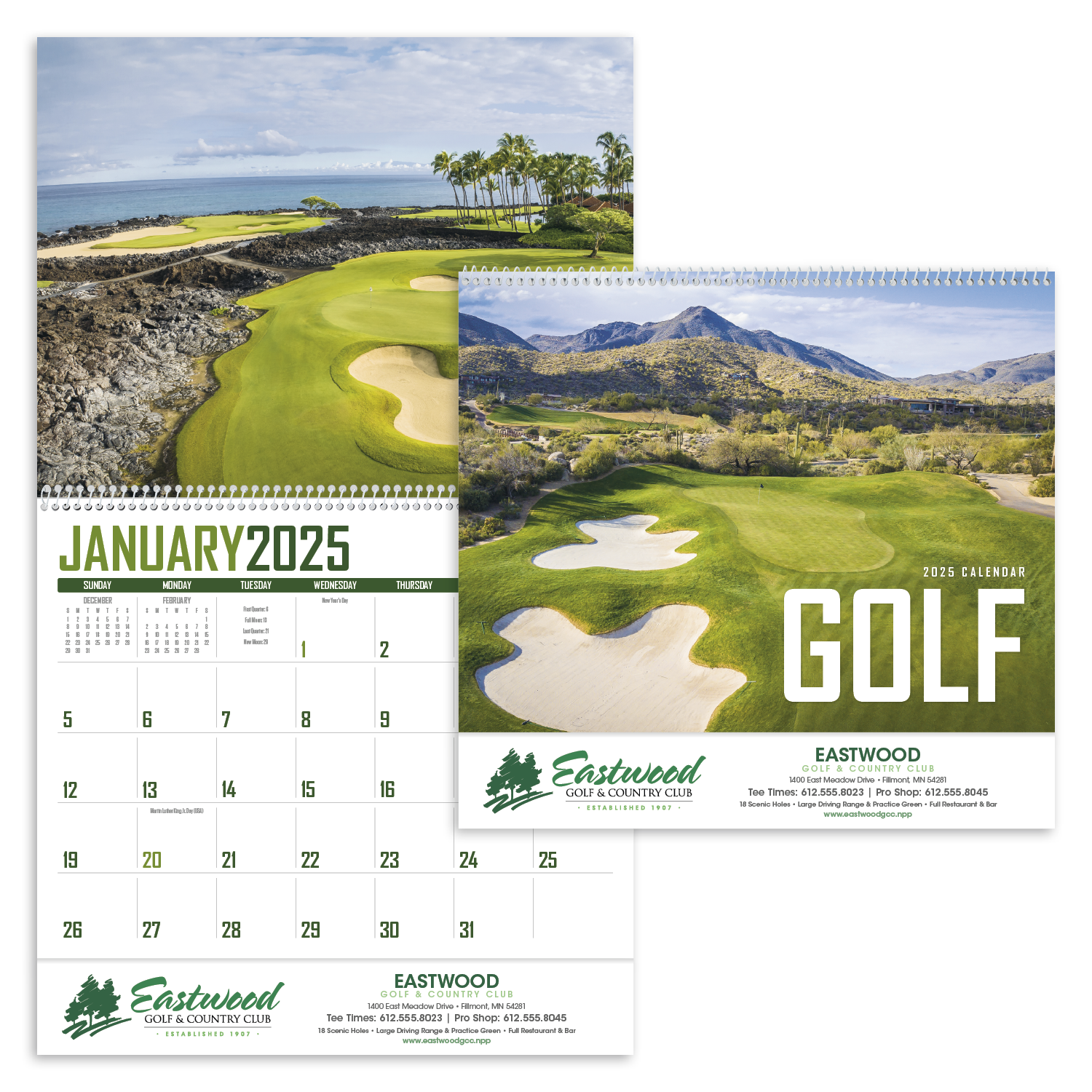 Triumph® Calendars Golf Calendar 19