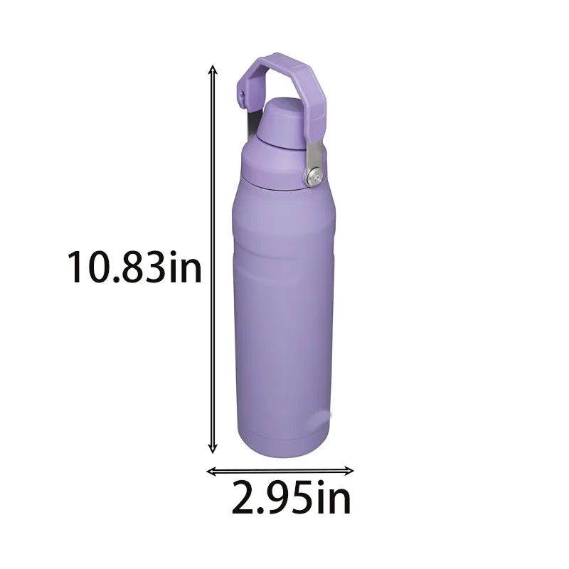 16oz Angled Spout Lid Sports Water Bottle, custom water bottle with logo imprint 6