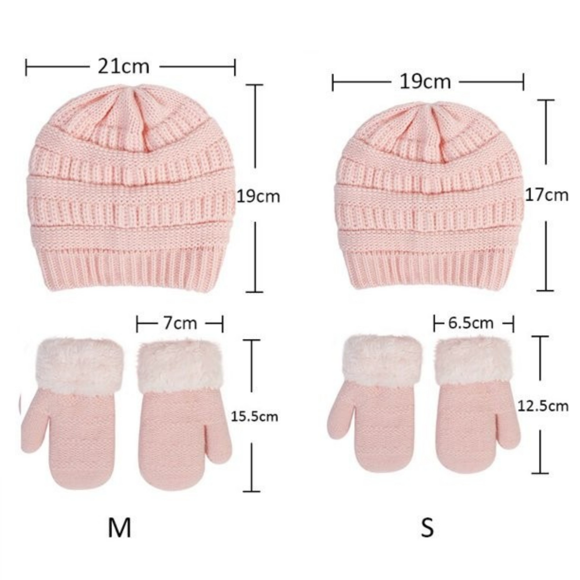 Kids Winter Hats and Gloves Sets 3