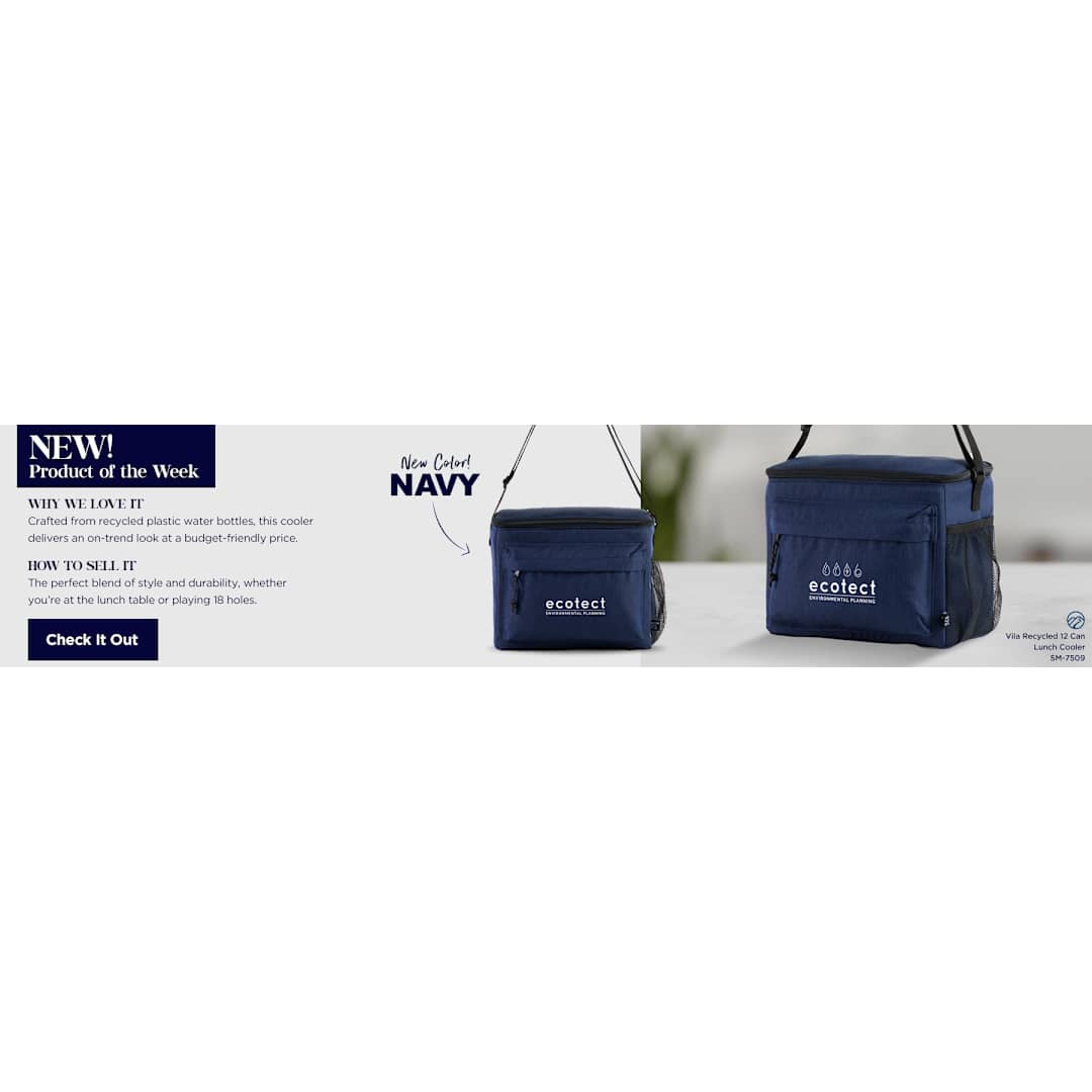 Vila Recycled 12 Can Lunch Cooler 112