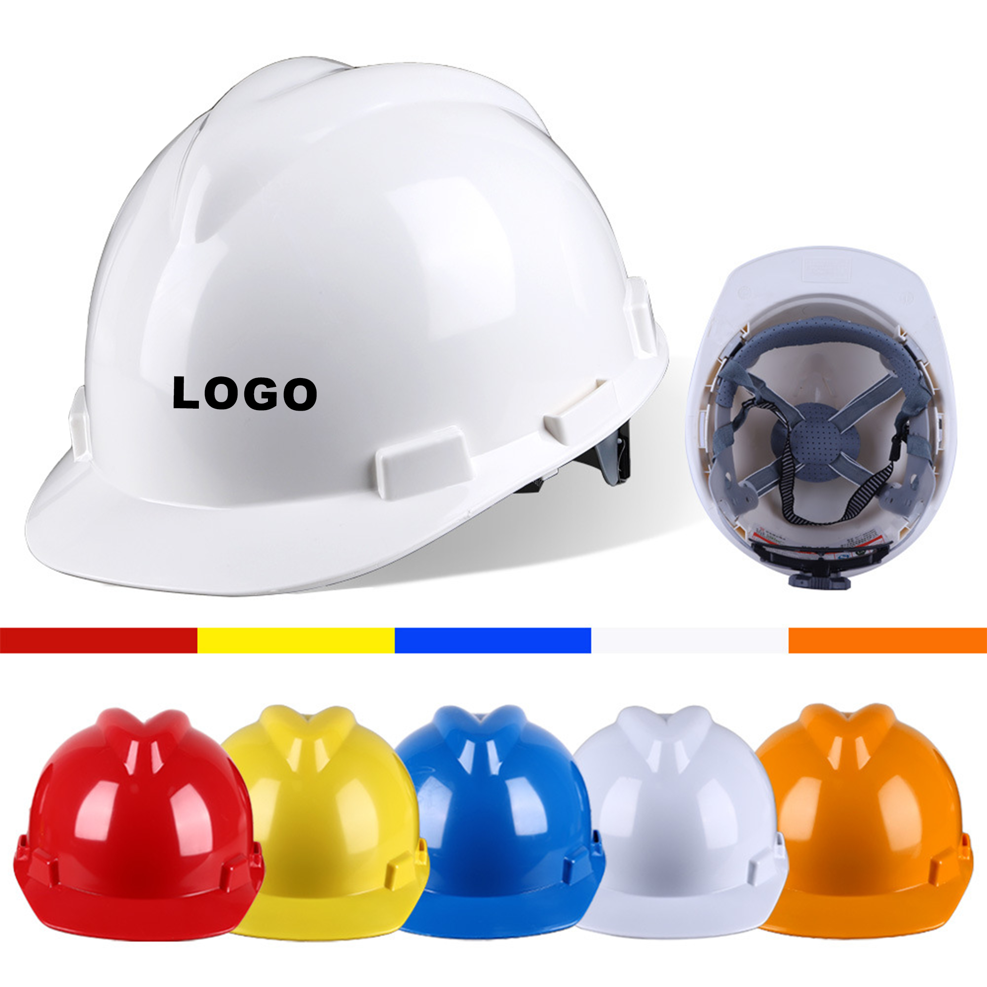 Custom ABS Construction Hard Hat 1