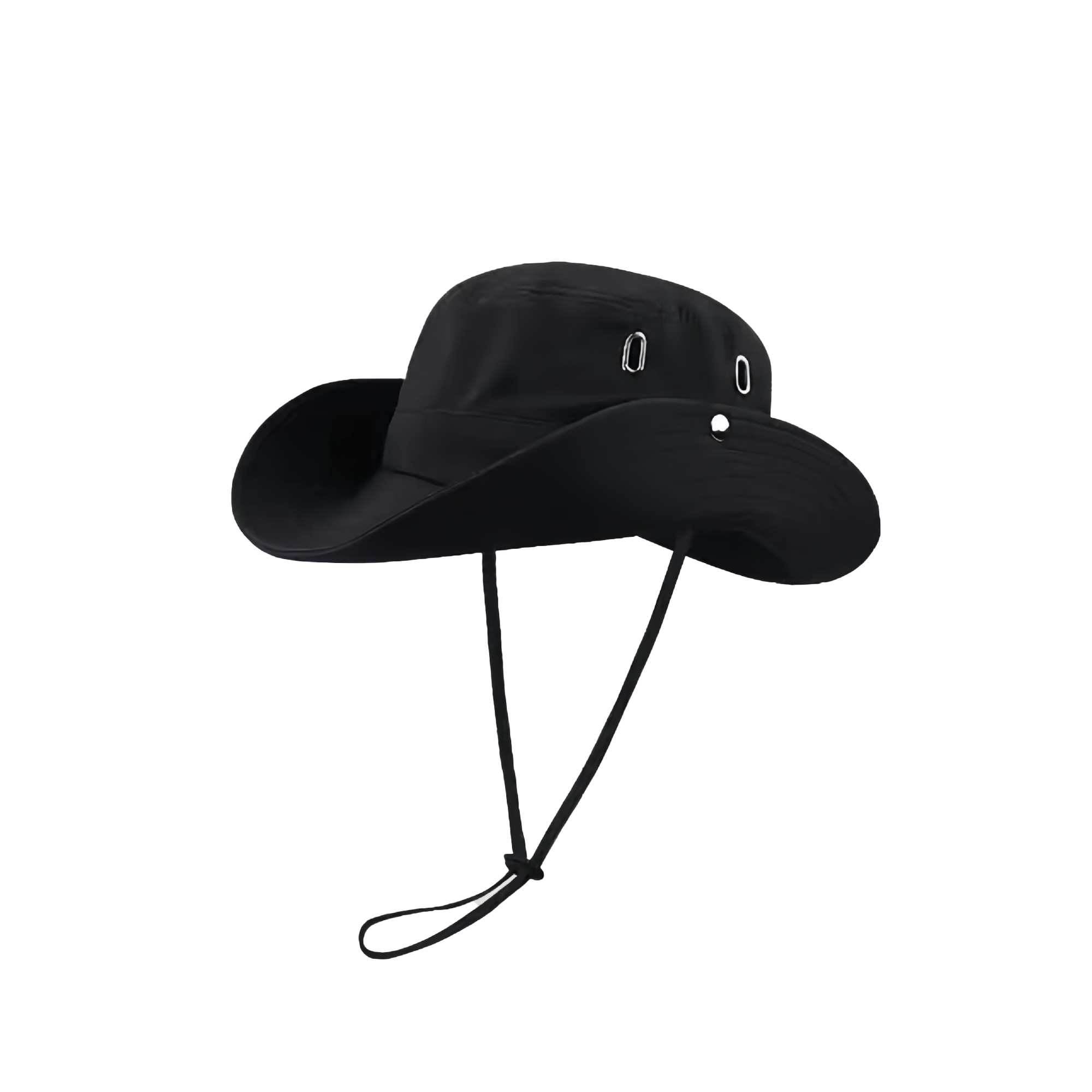 Custom UV Protection Premium Wide Brim Sun Bucket Hat MOQ30 1