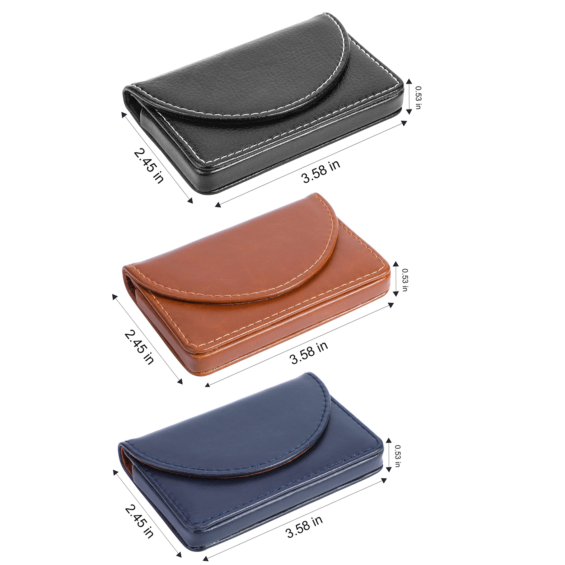 PU Leather Business Card Case 2