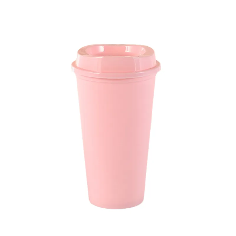 16oz PP Coffee Cup with Lid for Parties 13