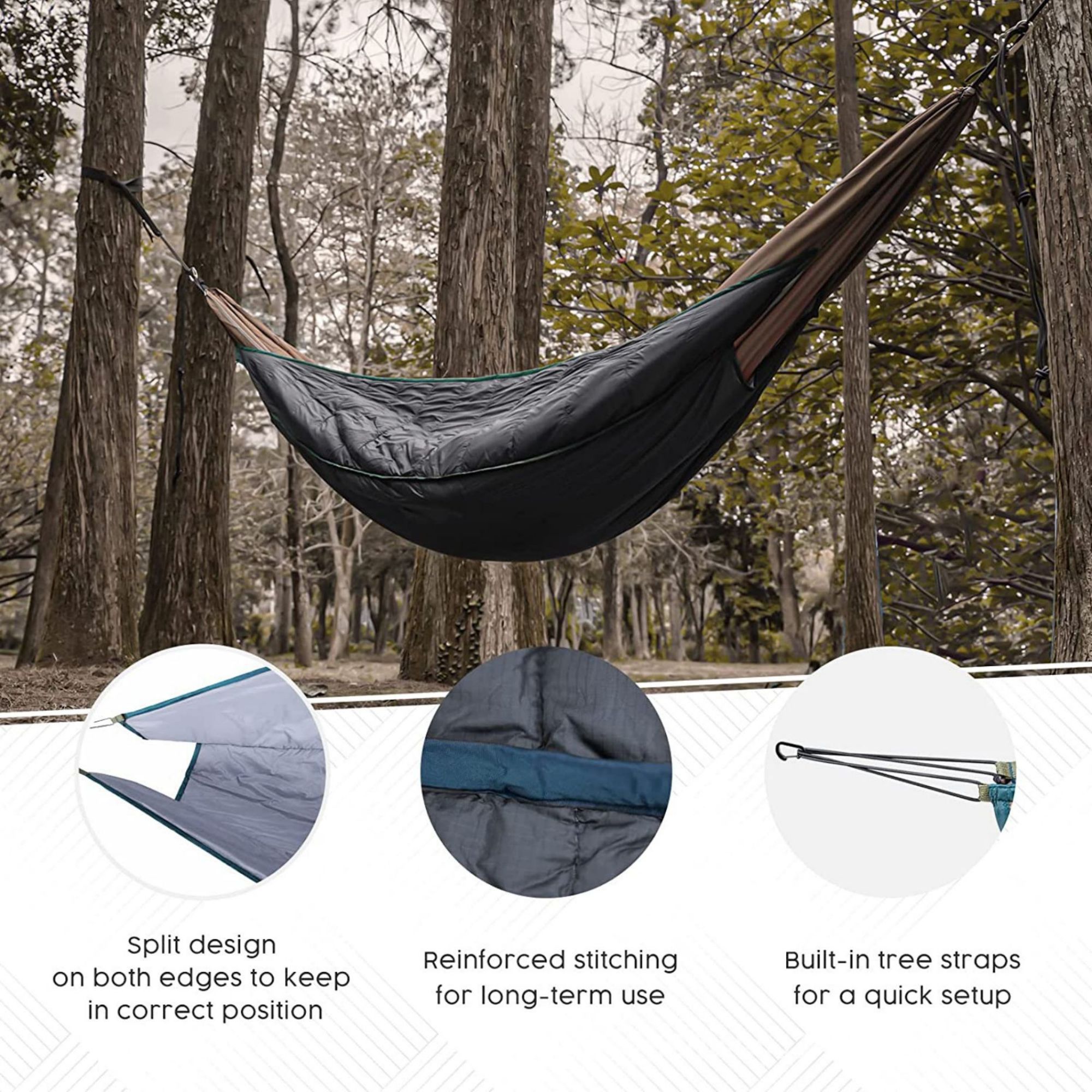 Portable Hammock Single Or Double 4