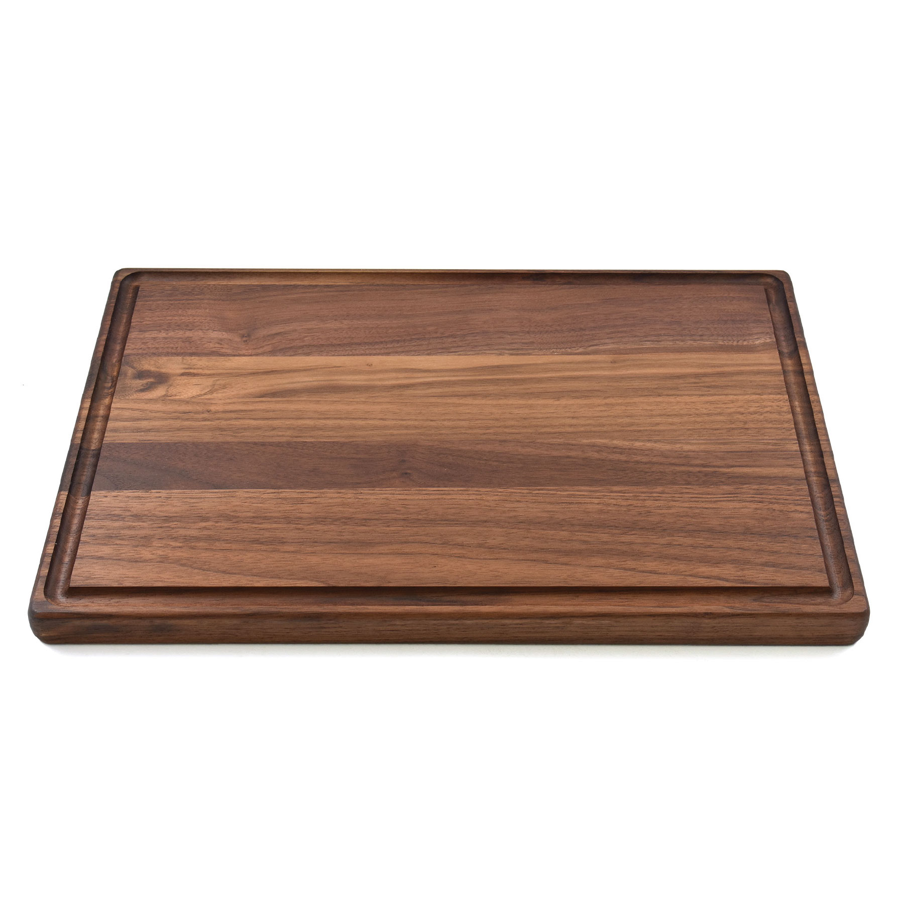 11" x 17" x 1" Walnut Cutting Board with Juice Groove 6