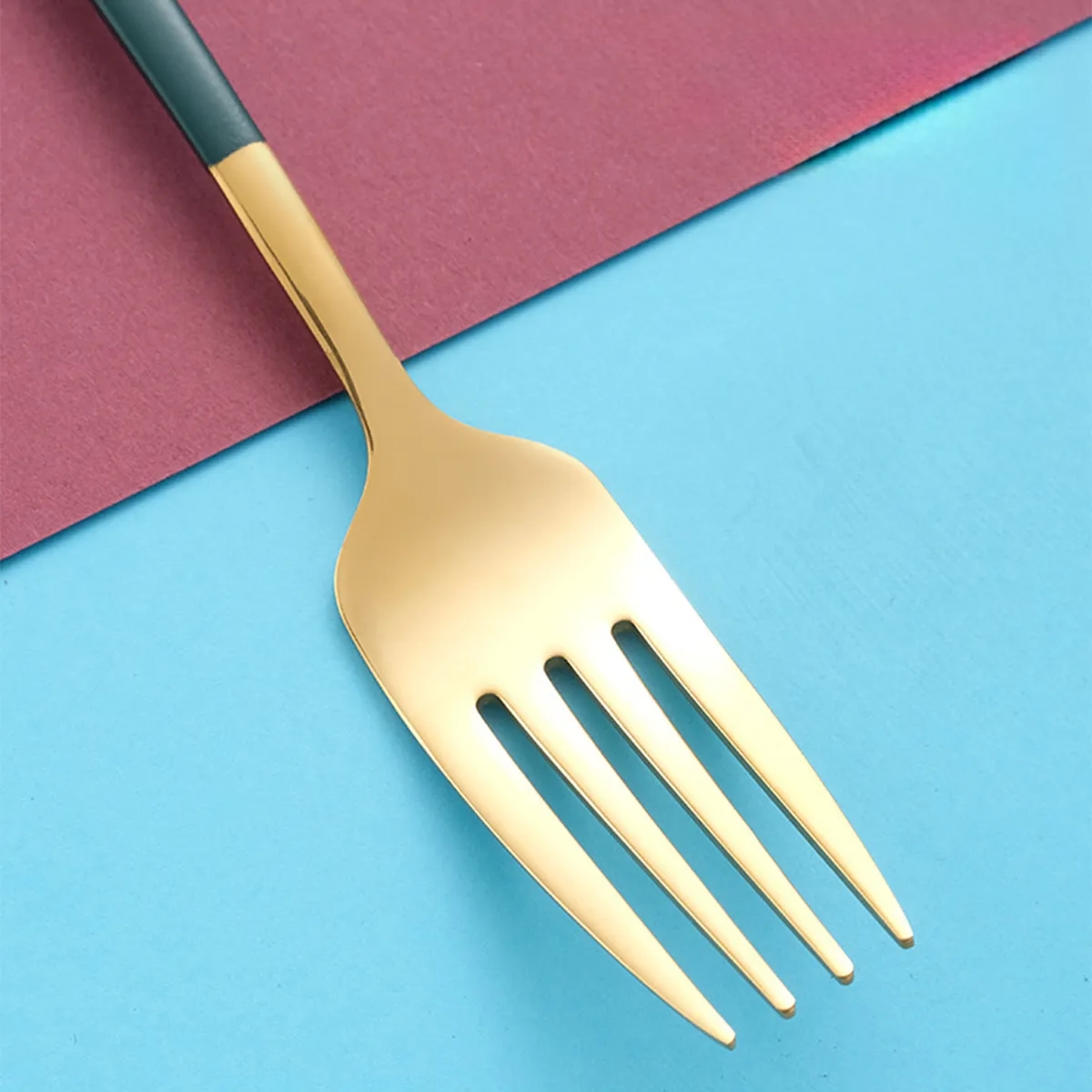 Travel Portable Stainless Steel Cutlery Three-Piece Set 8