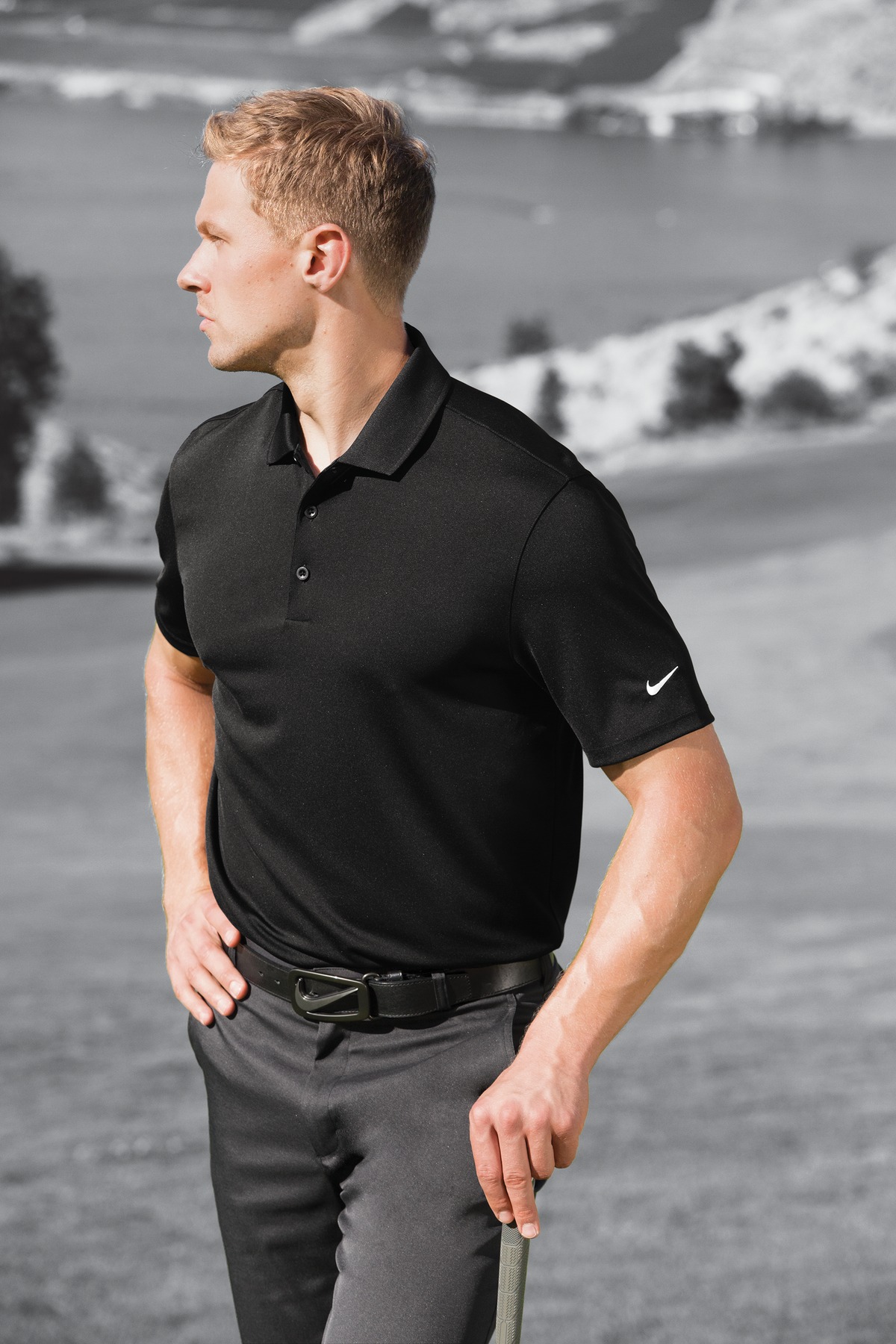 Dri-FIT Classic Fit Players Polo with Flat Knit Collar