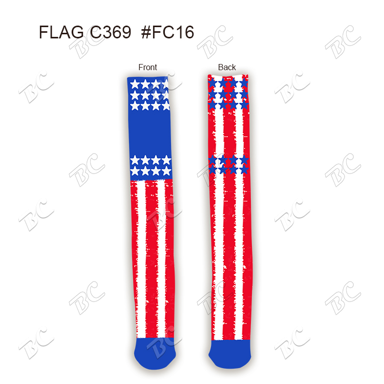 Flag Design 24" Knee High Tube Socks 4