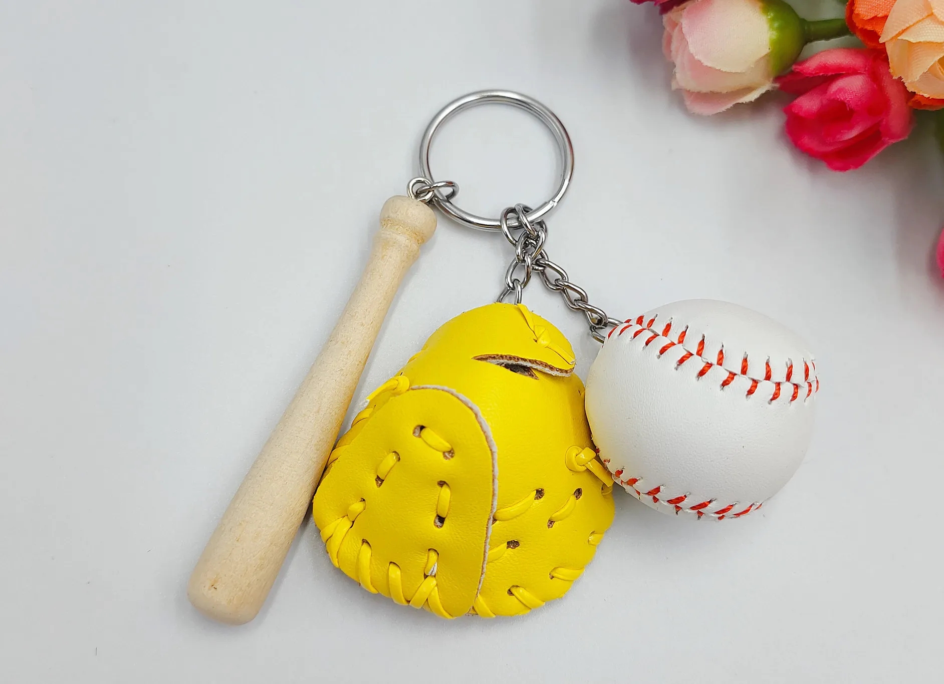 Mini Baseball Keychain 3