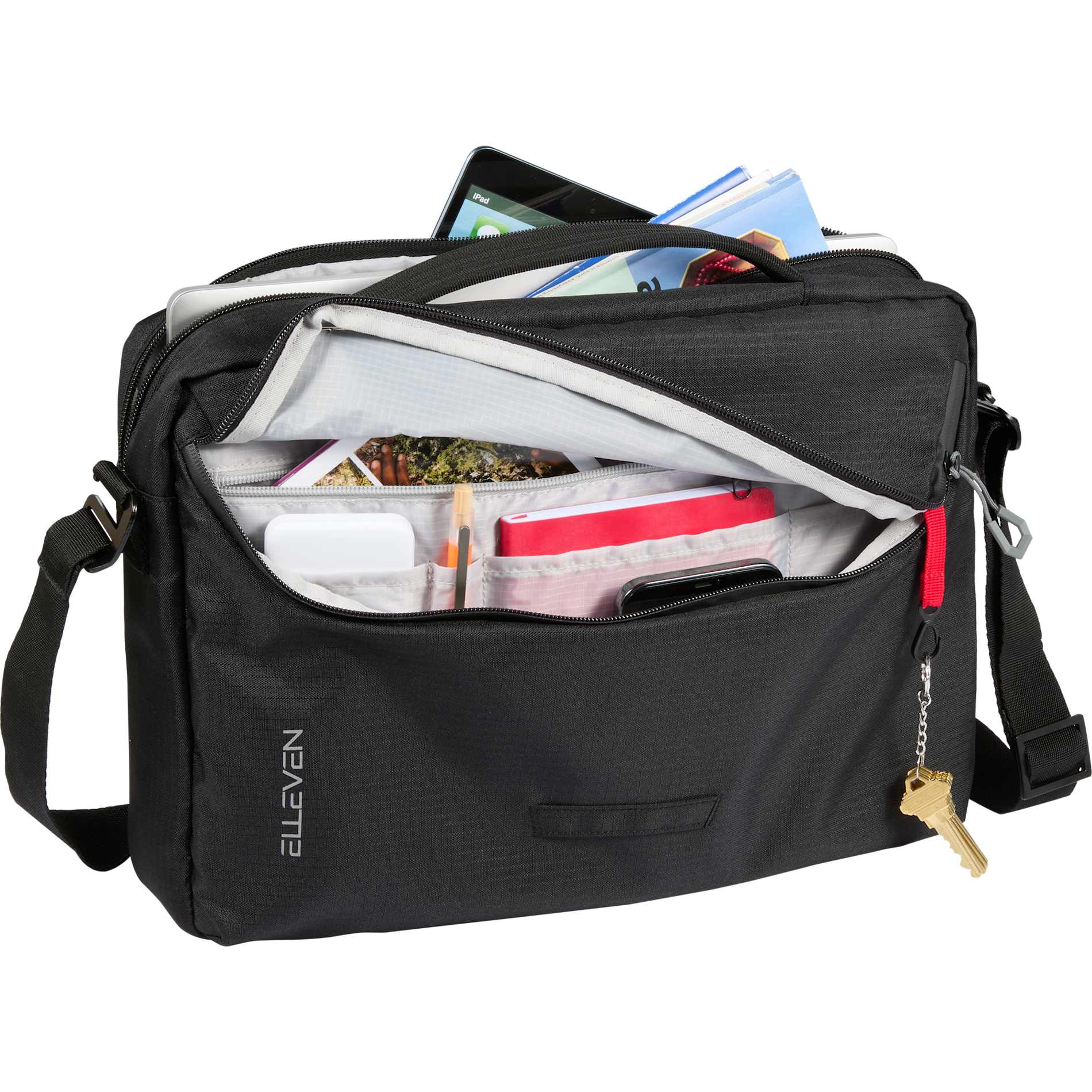 Elleven Recycled Messenger Briefcase 6
