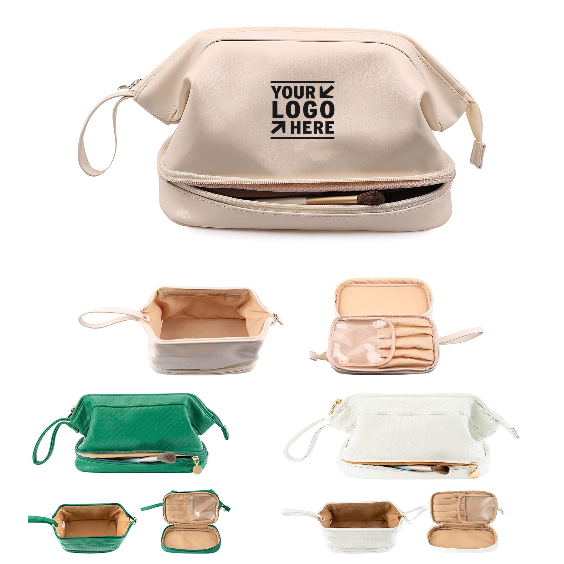 Waterproof Double Layer Cosmetic Bag 3