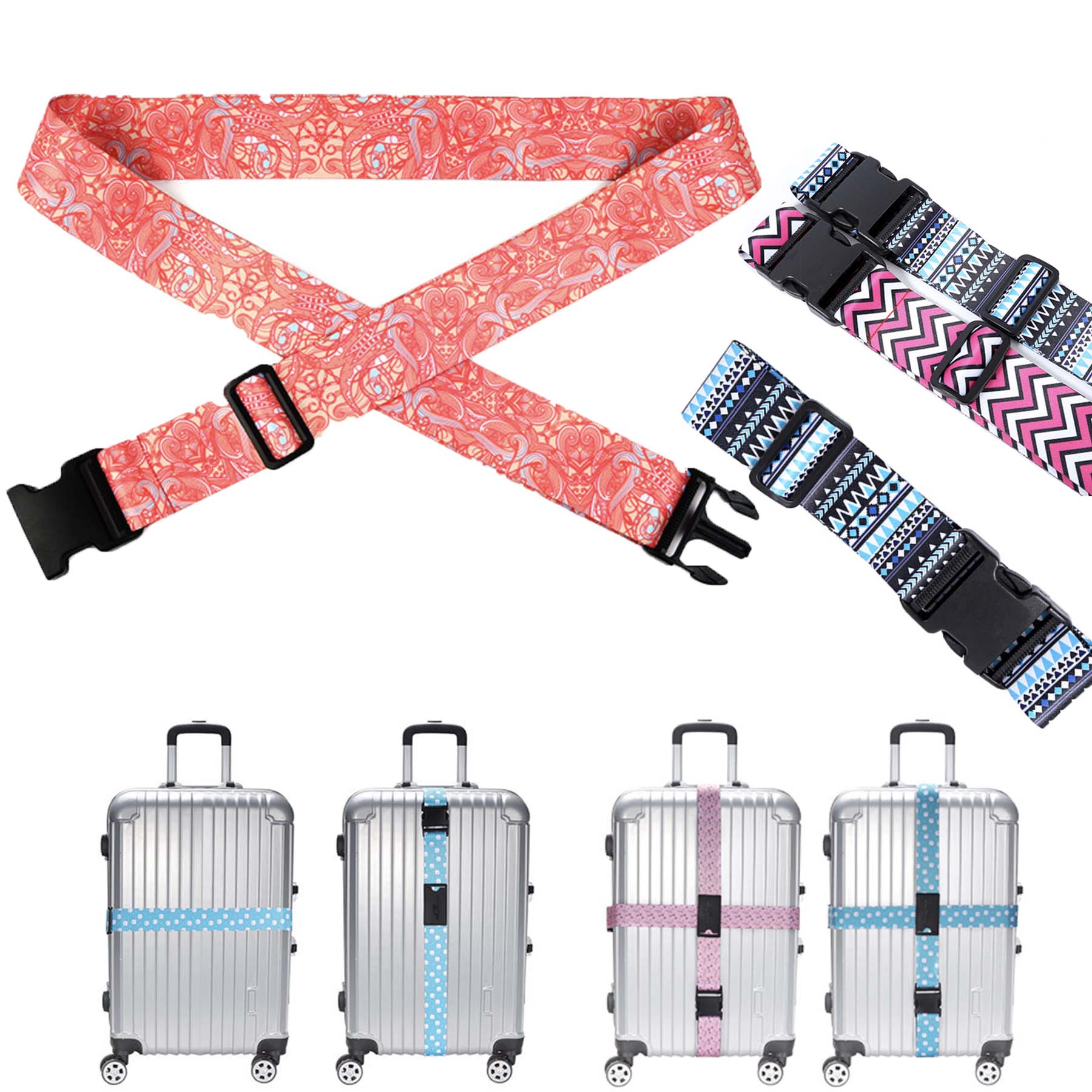 Luggage Strap Suitcase Secure Adjustable Belt 2