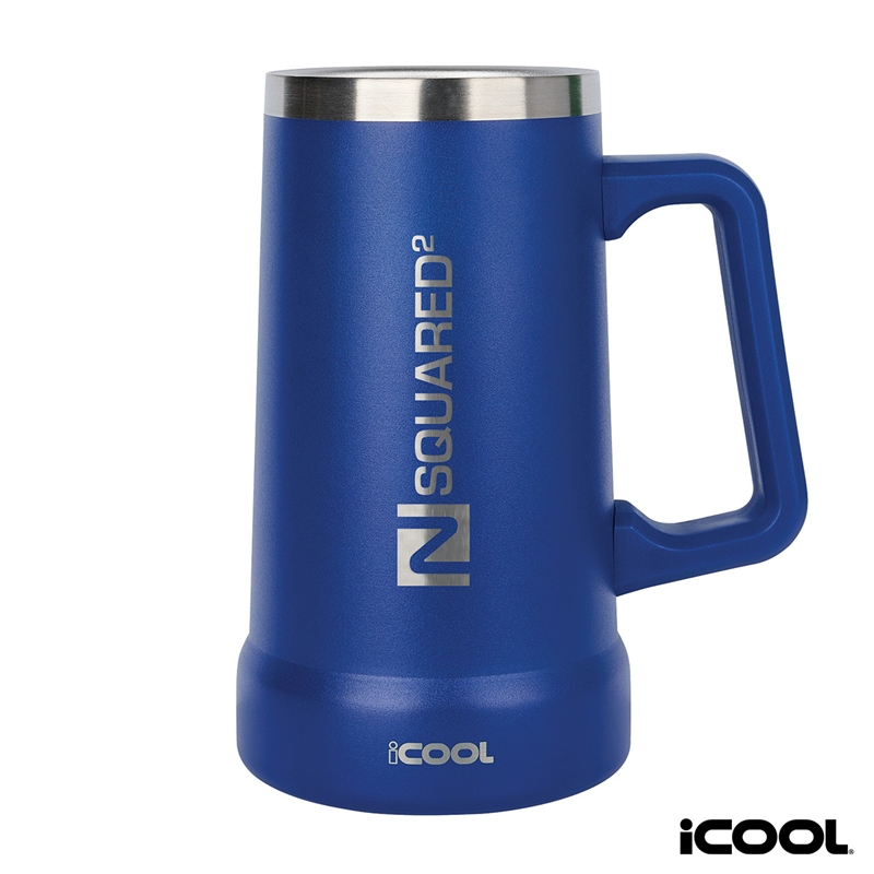 iCOOL® Breckenridge 24 oz. Double Wall Stainless Steel Beer Stein 20