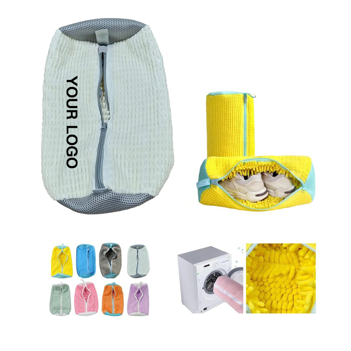 Mesh Laundry Bag for Washing Shoes 6